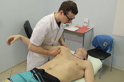 Диагностика и разработка программы реабилитации плечевого сустава